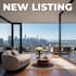 design youtube modern real estate thumbnail and banner
