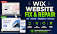 fix repair redesign and optimize your wix website