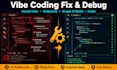 fix debug vibe coding app built with claude code antigravity google studio codex