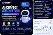 create ai customer support chatbot automation