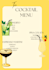 design modern restaurent and cafe menu in canva