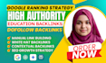 build manual education contextual backlinks service