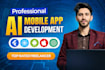 do ai mobile app development flutter app ios android app ai chatbot ai web app
