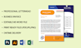 design a professional letterhead
