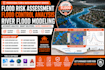 flood risk assessment, flood control analysis, river flood modeling