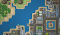 create rpg maker mv, mz tileset city map and game ready fantasy environment map