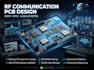 design rf communication pcb using GSM gps and sx1276 modules