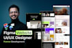 do figma landing page, saas website ui ux, figma website design