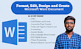 do excel data entry, convert pdf to excel, word