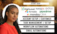 do data migration on monday crm airtable hubspot odoo crm pipedrive trello setup