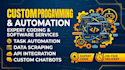 build custom automation scripts and bots