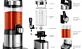 design beverage dispenser kettle grinder mechanical machine cad kitchen product