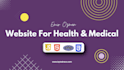 build medical, healthcare and hospital website