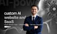 build a custom ai saas product or mvp web application