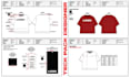 create professional t shirt tech pack and flat sketch