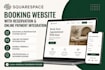 build a squarespace booking website with reservation and payment integration