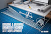 design driveway grading drainage plan civil site development drawings