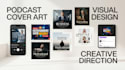 create premium podcast artwork for spotify and apple podcasts