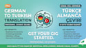 do professional german to turkish translation