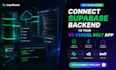 connect supabase backend to your v0 vercel bolt new and lovable