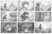 create professional storyboard frames for ads films and animation