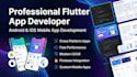 do mobile app development, android app ios app development as flutter developer