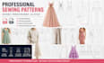 create sewing pattern, pattern grading, PDF dxf clothing and garment pattern