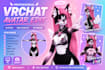do professional vrchat avatar edit furry avatar and vrchat customization