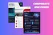 do one pager executive summary,sales flyer