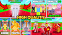 create cartoon brainrot youtube thumbnail for roblox