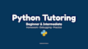 help with beginner and intermediate python programming