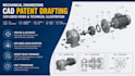 mechanical engineering cad patent figures exploded views technical drawing