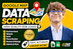 scrape google map data for lead generation, b2b data extraction