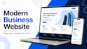 build a modern business website