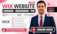 wix website design wix website redesign fix wix studio godaddy website design