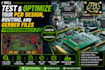 test and optimize your pcb design, routing, and gerber files professional