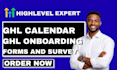 setup ghl calendar appointment onboarding gohighlevel calendly integration