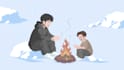 draw a painterly anime illustration
