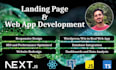 create or redesign your landing page or web app