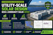 utility scale solar design, bess community solar expert