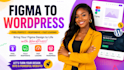 convert figma to wordpress PSD to wordpress xd to wordpress with elementor pro