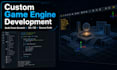 make a custom game engine for your game