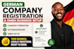 do german company registration and gmbh business setup