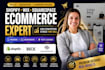 design redesign ecommerce website shopifystore wix squarespace saleslanding page