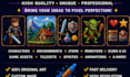 draw pixel art sprite sheet game assets and pixel animation