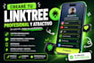do a linktree to promove your social media