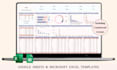 design custom full automation excel csv google etsy budget spreadsheet planner
