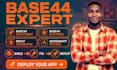 base44 expert base44 bug fixing base44 app deployment base44 app web app base44