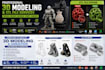 repair, edit and split stl, obj file for 3d printing
