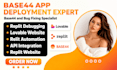 base44 expert base44 bug fixing replit base44 app base44 integration